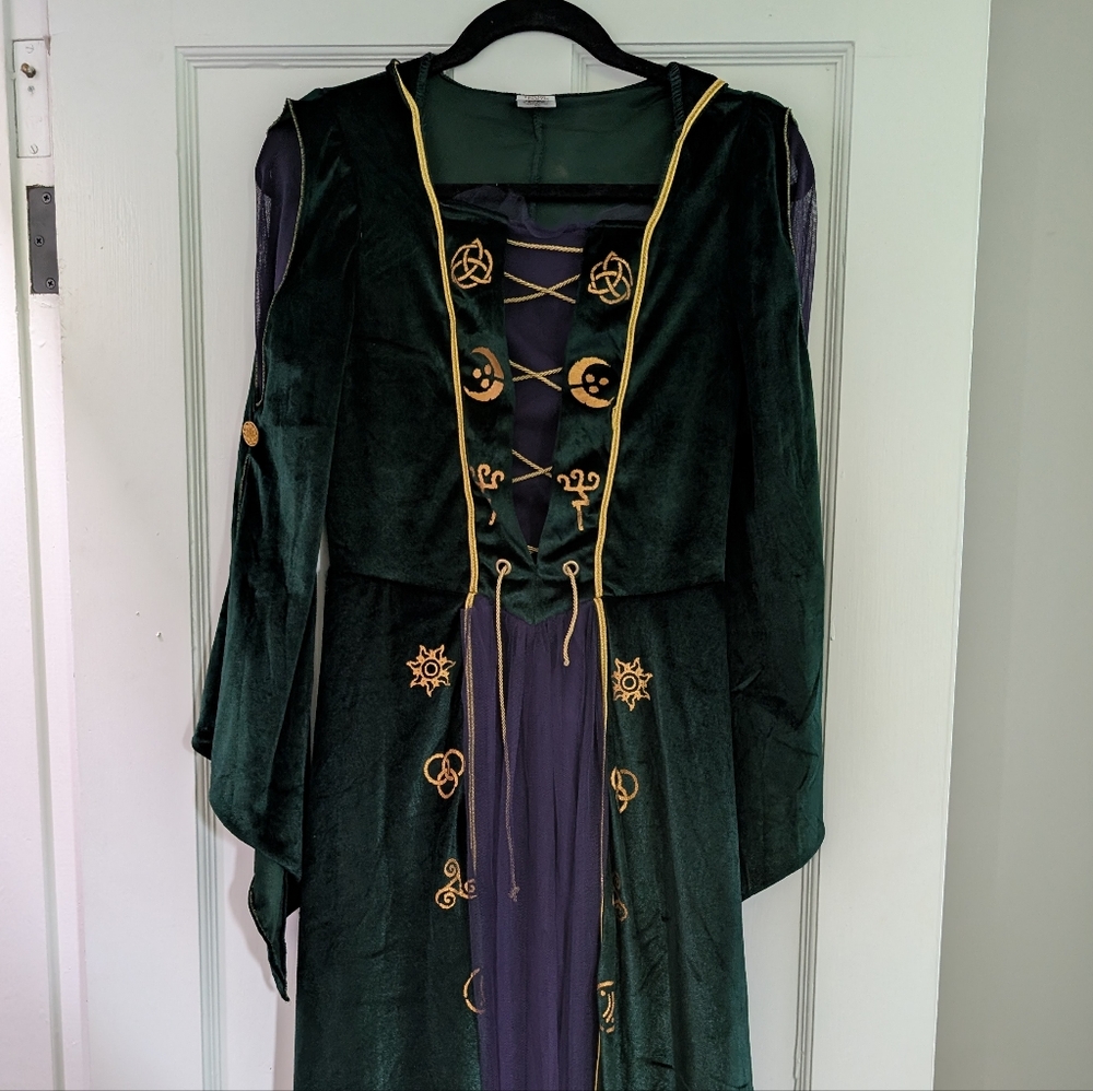Disney Hocus Pocus Winifred Sanderson Dress